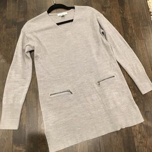 Grey Tunic Sweater